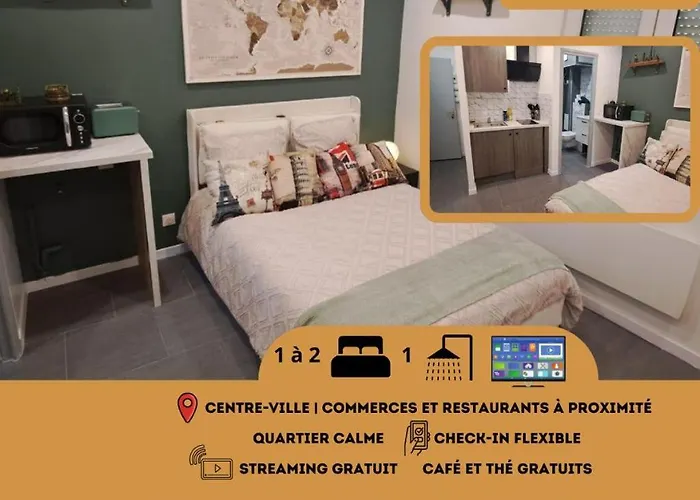 Le Petit Voyageur 5 Min De La Gare & Thermal Insolites